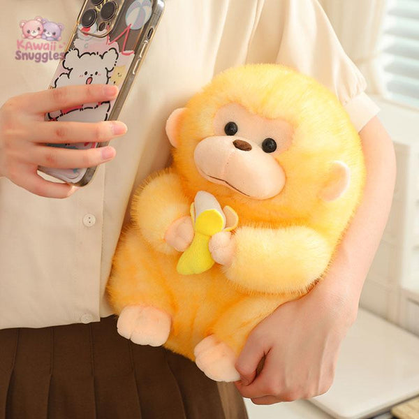 Kawaii Monkey Plush Toy – Adorable & Super Soft