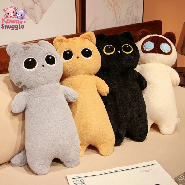 Long Giant Cats Plush - Ultra-Soft & Huggable Delight