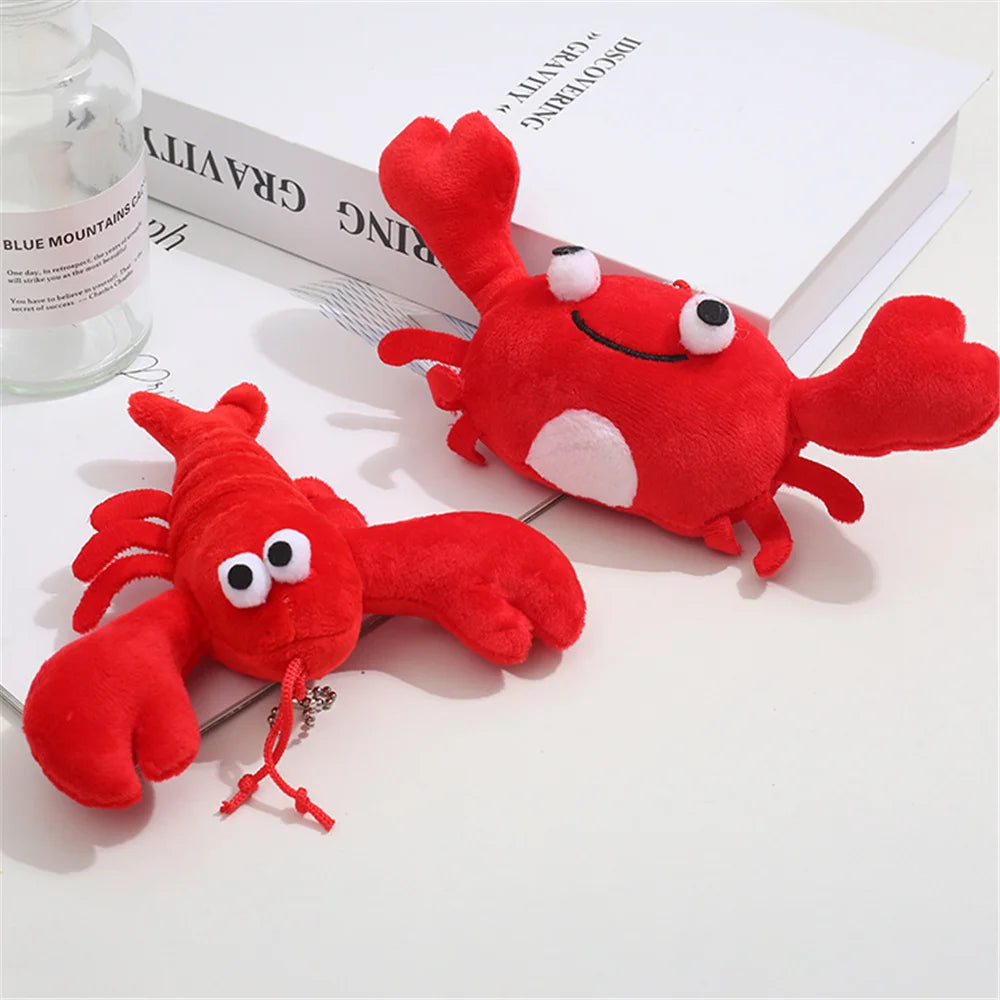 Red Crab Plush Toy – A Pocket-Sized Pal from the Deep