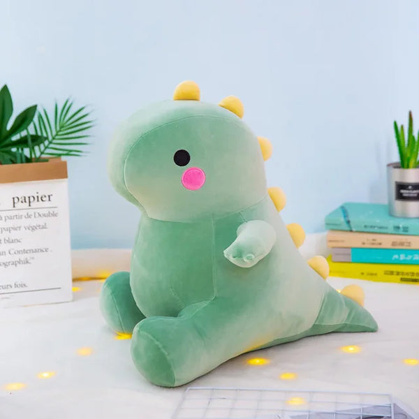 Baby Hug Doll Kawaii Dinosaur Plush Doll Cartoon Stuffed Animal Dino Toy