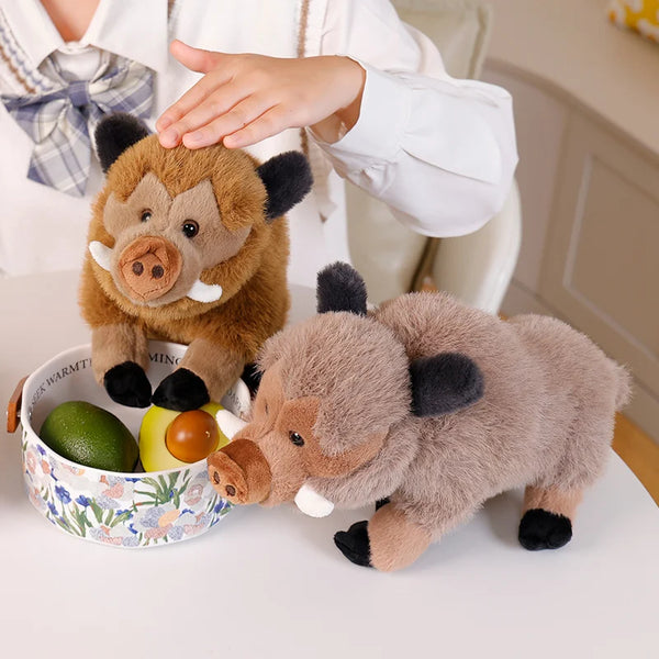 Wild Boar Plush Toy Wild Boar Doll Cute Mountain Pig Lovely Stuffed Doll