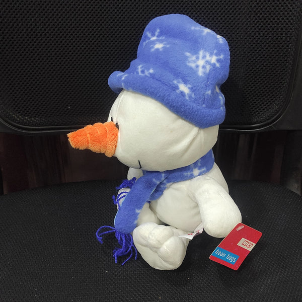 Embrace Winter Magic with the Snowman Plush Doll