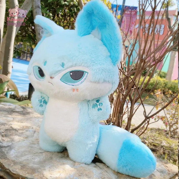 Kawaii Emotion Wolf Plush – Your Fiercely Adorable Companion!