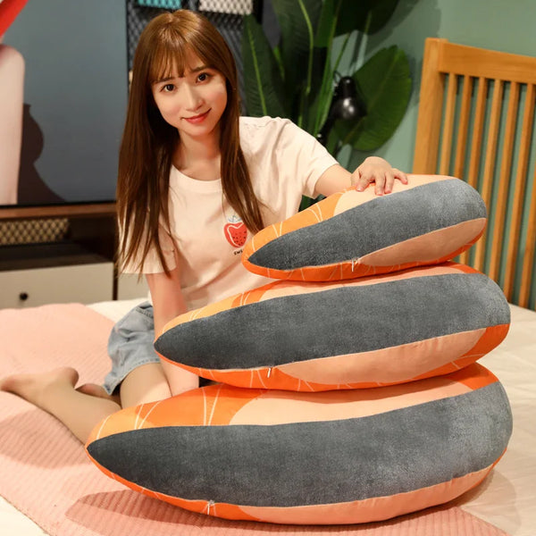 Hilarious Funny Salmon Fillet Plush – A Fun and Cozy Catch!