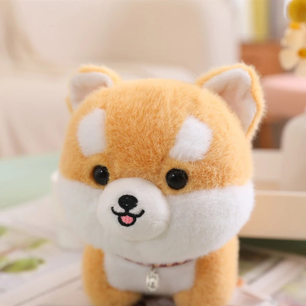 Cute Fluffy Shiba Dog Plush Toy – The Perfect Cuddly Companion