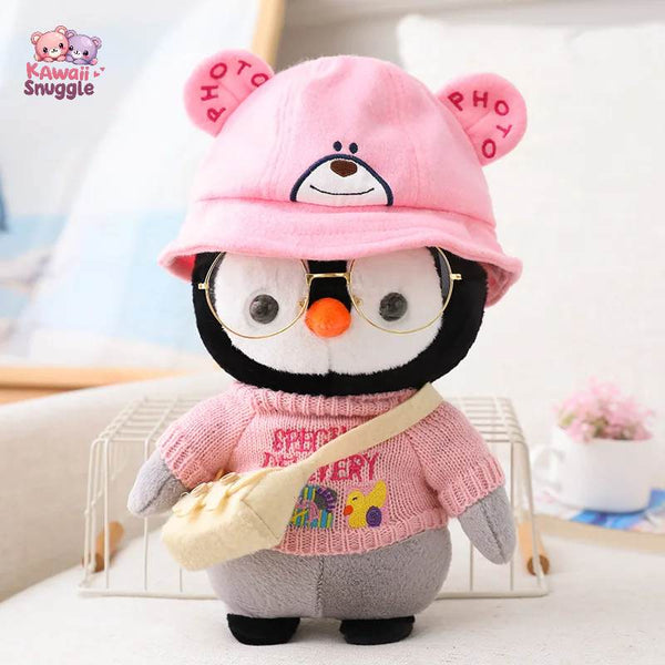 Cartoon Cute Dress Up Penguin Plush Toy