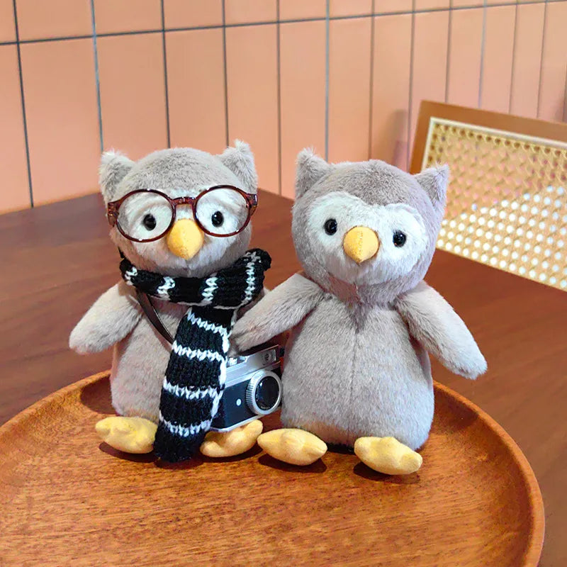 Kawaii Funny Cartoon Owl Plush Doll Animal Owl Plush Toy