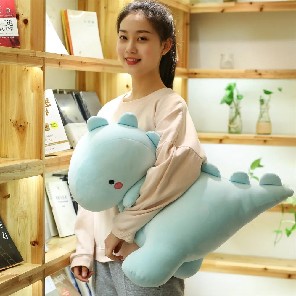Cute new dinosaur plush a cheerful little companion with a heart full of hugs