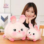 Pink Strawberry Rabbit Plush Toys – A Sweet and Snuggly Delight!
