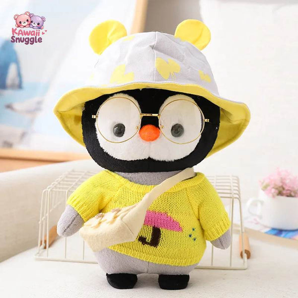 Cartoon Cute Dress Up Penguin Plush Toy