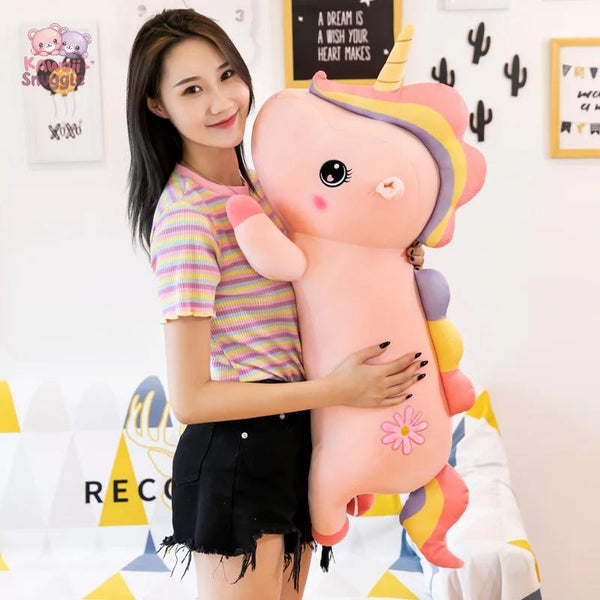 Giant Rainbow Unicorn Plush – A Dreamy, Magical Cuddle!