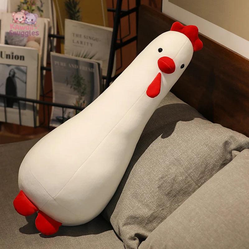 Cartoon Soft Pillow Toys - Cute Stuffed Yellow Round Chick