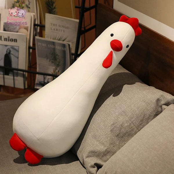 Cartoon Soft Pillow Toys - Cute Stuffed Yellow Round Chick