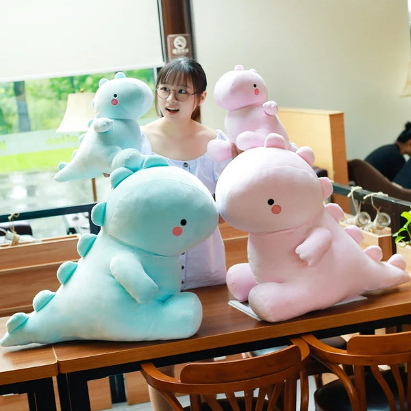 Cute new dinosaur plush a cheerful little companion with a heart full of hugs