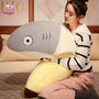 New Kawaii Transform Shark Banana Plush – A Cute & Fun Plush Surprise