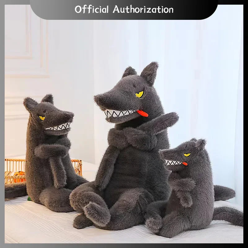 Grey Wolf Plush Toy A Majestic Friend for Endless Cuddles