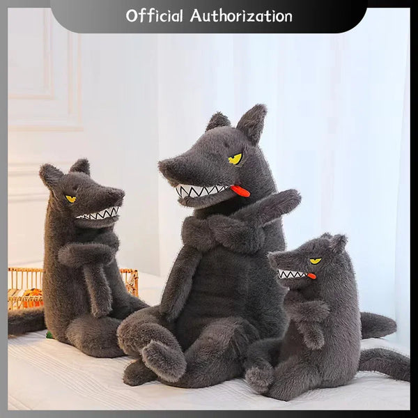 Grey Wolf Plush Toy A Majestic Friend for Endless Cuddles