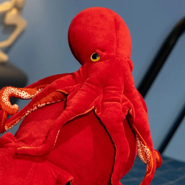 40cm75cm Lifelike Octopus Plush Toy Stuffed Simulation Sea Animal Plush Toys Red Octopus Dolls & Stuffed Toys for BirthdayGift
