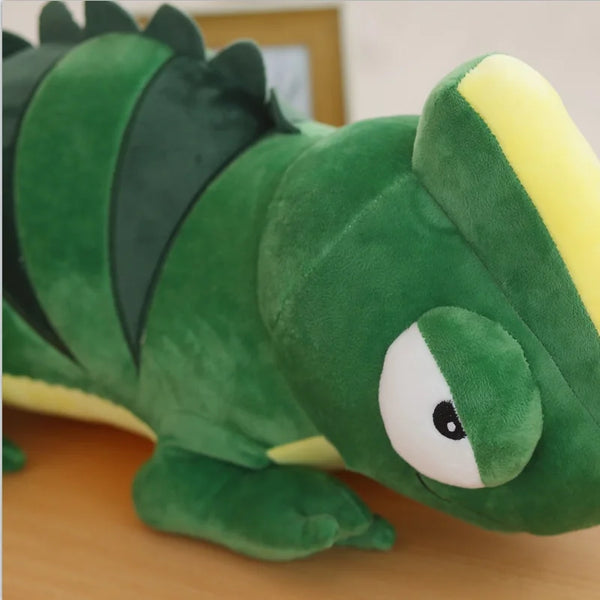 Kawaii Giant Lizard Chameleon Plush Toys Stuffed Animals Doll