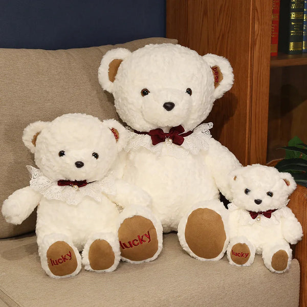 Kawaii Pure White Teddy Bear – The Bear Hug Every Girl Dreams Of