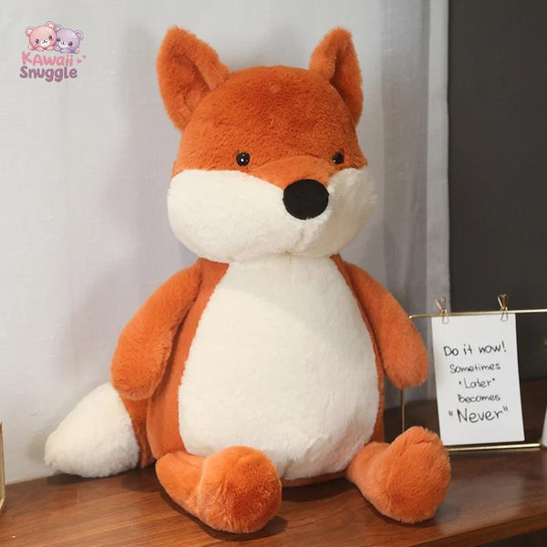 Charming Fluffy Fox Plush Toy