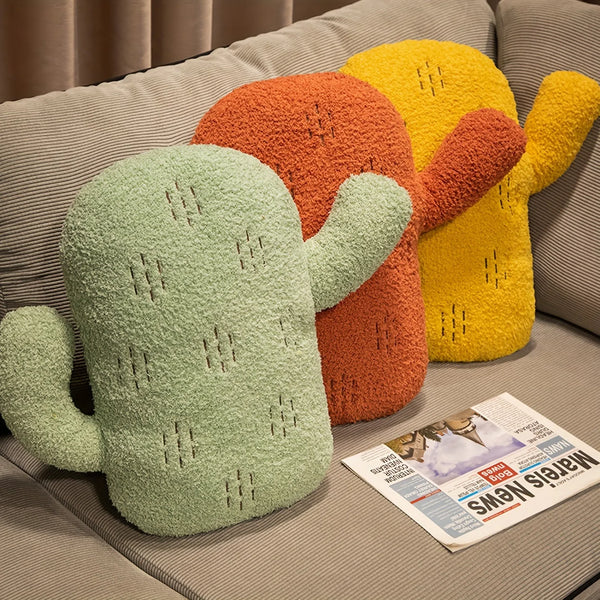 Cute Cactus Plush Toy – Soft Simulation Plant Pillow for Kids, Sofa & Room Decor