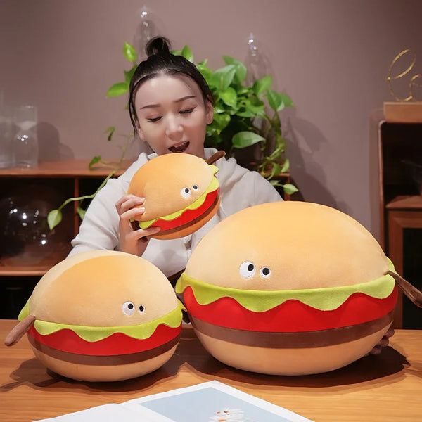 Funny Burger Chicken Plush Toys – The Cutest Comfort for All Ages