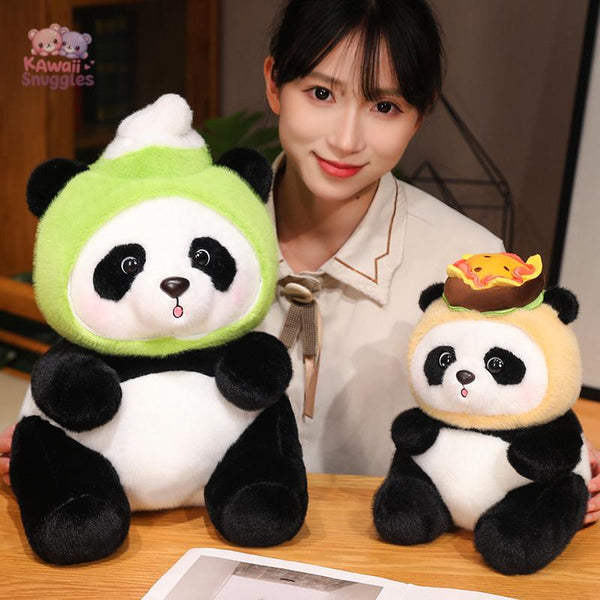 Foodie Panda Plush – The Cutest Snack-Loving Buddy!