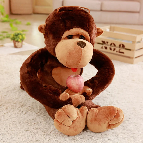 Giant Cartoon Big Mouth Monkey Plush Toy Your Adorable Gorilla Companion