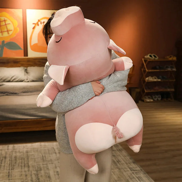 Squishy Simulation Pig Plush Pillow– Soft Stuffed Piggy Toy | Kawaii Snuggle
