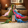 Diplodocus Stuffed Dinosaur Plush Toy Standing Soft Dino Dinosaurs Giant Animals
