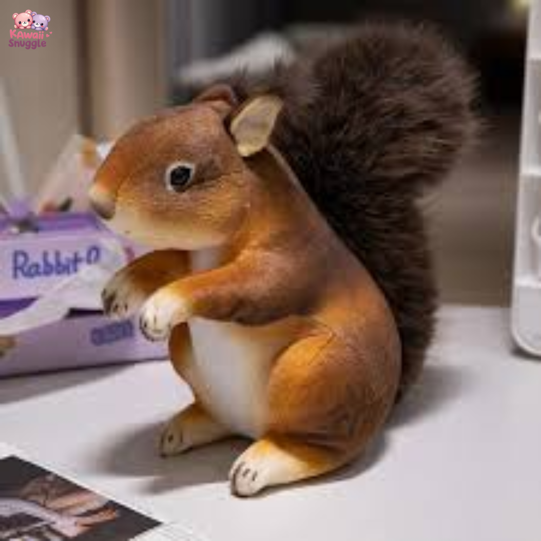 Hedgehog Umbrella Tail Plush Toy – A Whimsical Cuddle Companion