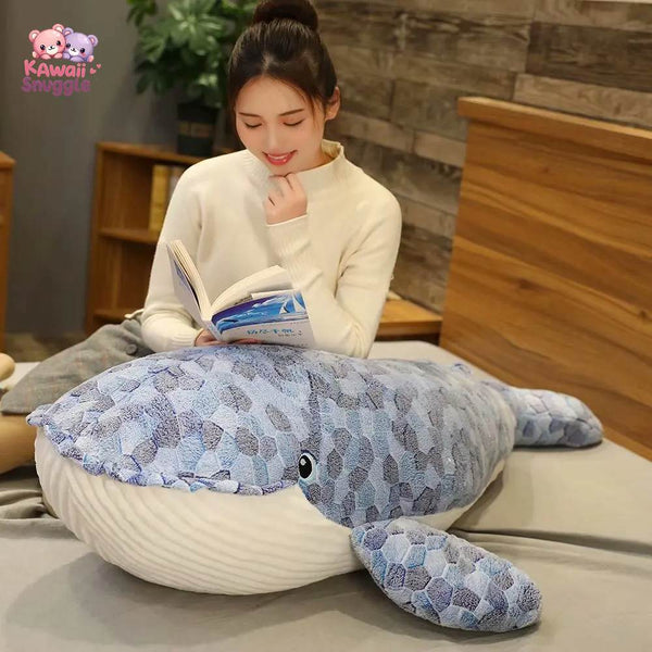 Giant Size Whale Plush Toy – A Soft & Cuddly Ocean Adventure