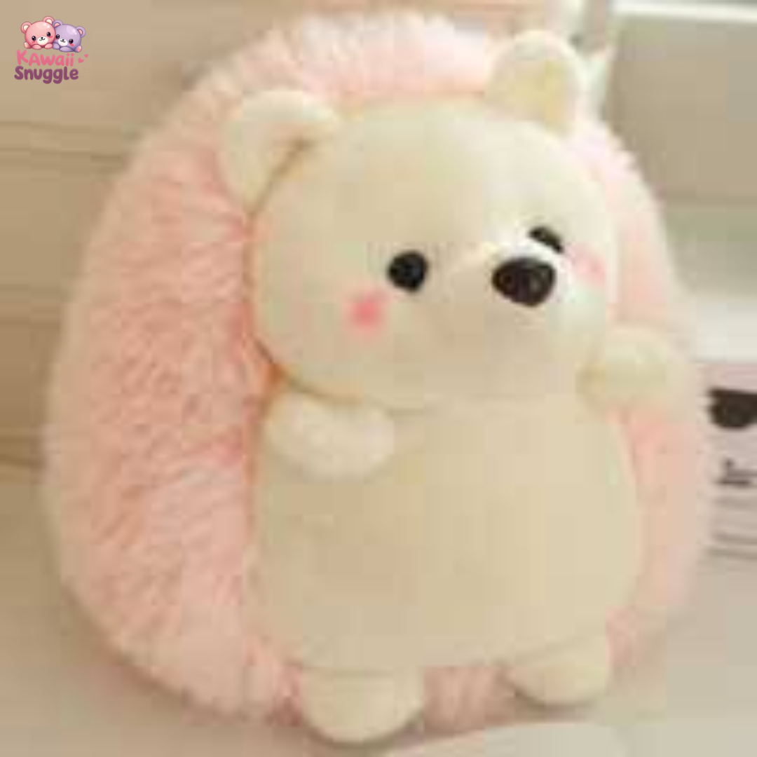 Kawaii Hedgehog Plush Round Cute – The Perfect Cuddly Companion! Kawaii Snuggle