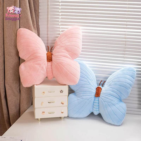 Beautiful Butterfly Plush Pillow – A Soft Touch of Elegance Kawaii Snuggle