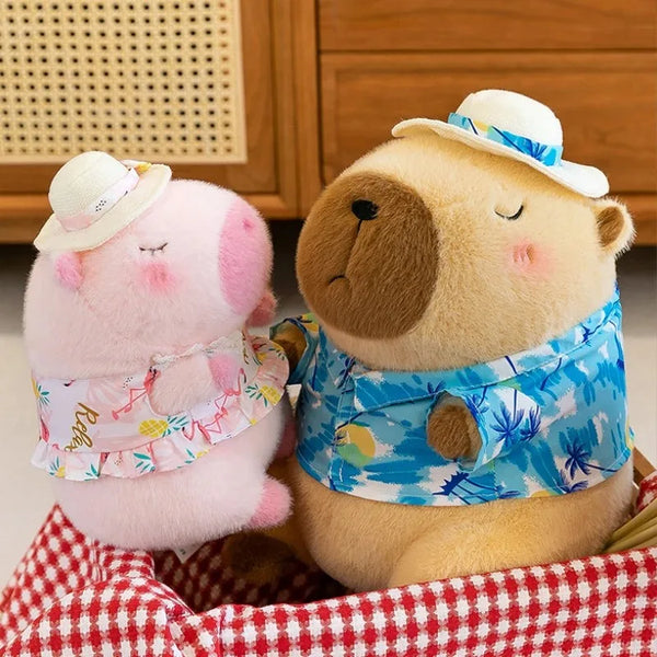 Capybara Plush Simulation Capibara Anime Fluffty Toy Cute Doll Stuffed Animals
