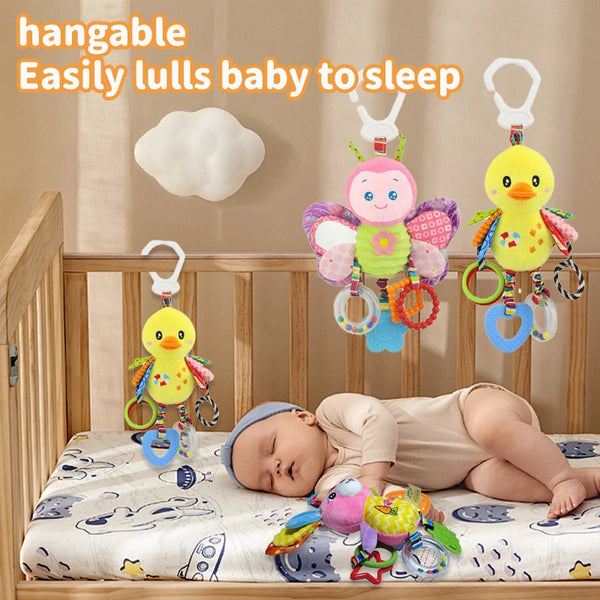 Baby Plush Rattle Toys – Flutter, Quack, and Giggle into Baby's First Joys
