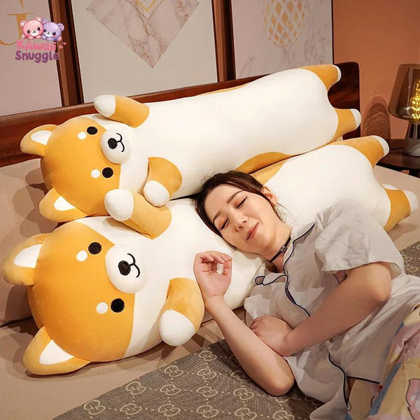 Giant Long Shiba Inu Dog Plush Toy: A Cuddly Companion