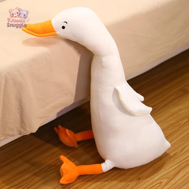 Cute Swan Cotton Goose Plush – A Cozy Nordic Charm!