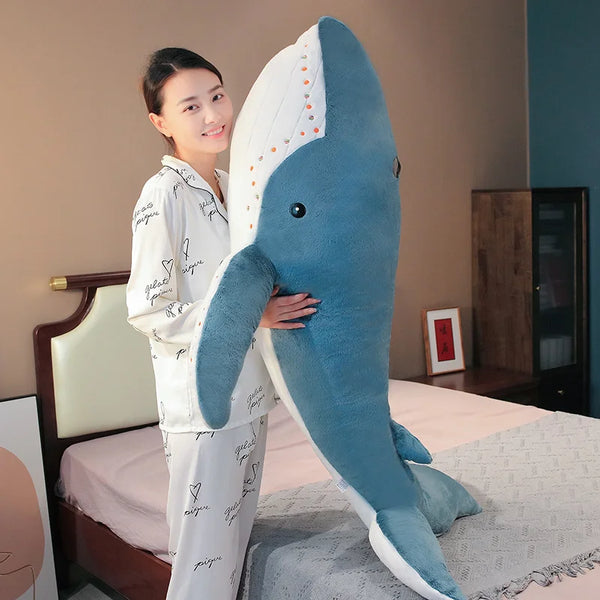 Cartoon Shark Whale Plush Toy – A Sea of Comfort and Imagination