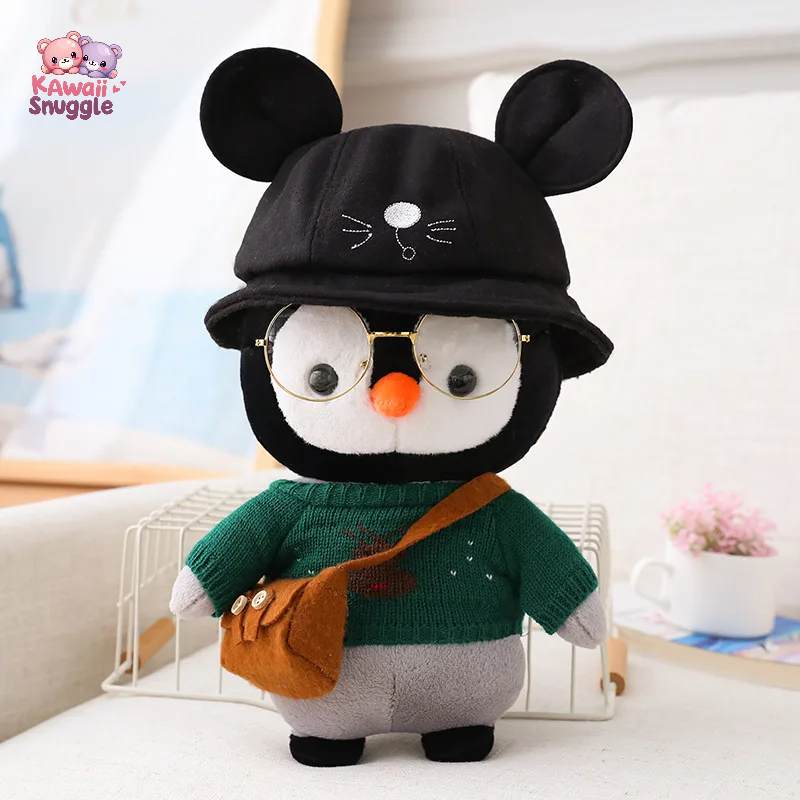 Cartoon Cute Dress Up Penguin Plush Toy