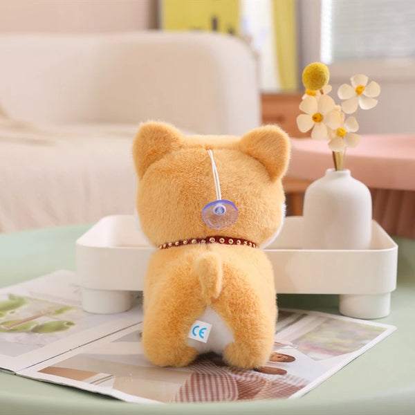Cute Fluffy Shiba Dog Plush Toy – The Perfect Cuddly Companion