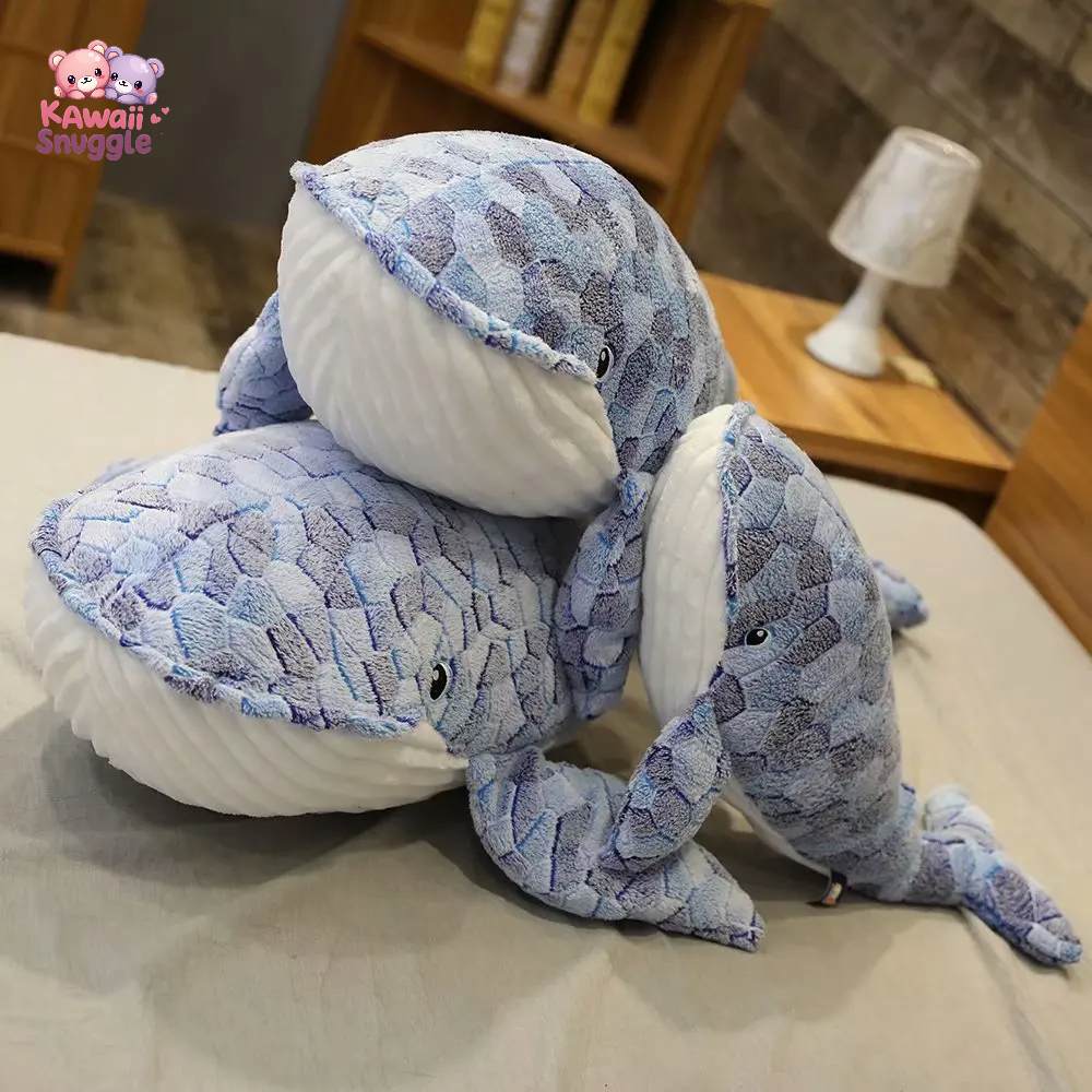 Giant Size Whale Plush Toy – A Soft & Cuddly Ocean Adventure