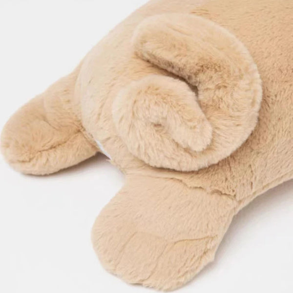 Long Style Throw Pillow Cute Big Size Animals Pug Dog Plush Toy Bed Use Cushion