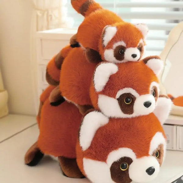 Double Sided Plush Cute Panda – Reversible Red Panda Stuffed Animal for Kids & Home Decor