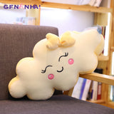 Kawaii Cloud Plush Pillow – A Smile From the Skies