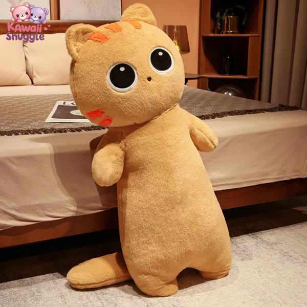 Long Giant Cats Plush - Ultra-Soft & Huggable Delight