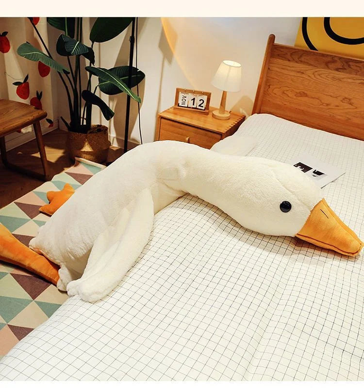 Long Stuffed Goose Toy A Quirky Companion That Brings Endless Cuddles and Charm