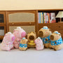 Capybara Plush Simulation Capibara Anime Fluffty Toy Cute Doll Stuffed Animals