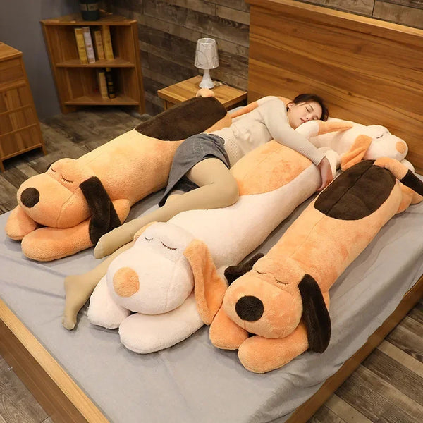 Papa Dog Long Cat Cute Plush Toy Men and Women Models Sleeping Big Stuffed Animal